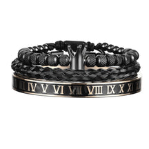 Kit 3 Pulseiras Masculinas King