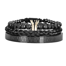 Kit 3 Pulseiras Masculinas King