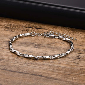 Pulseira Masculina Aço Inoxidável Mobius