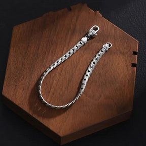 Pulseira Masculina de Prata Esterlina