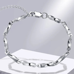 Pulseira Masculina Aço Inoxidável Mobius