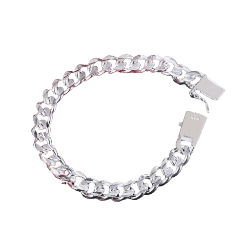 Pulseira Masculina em Prata S925