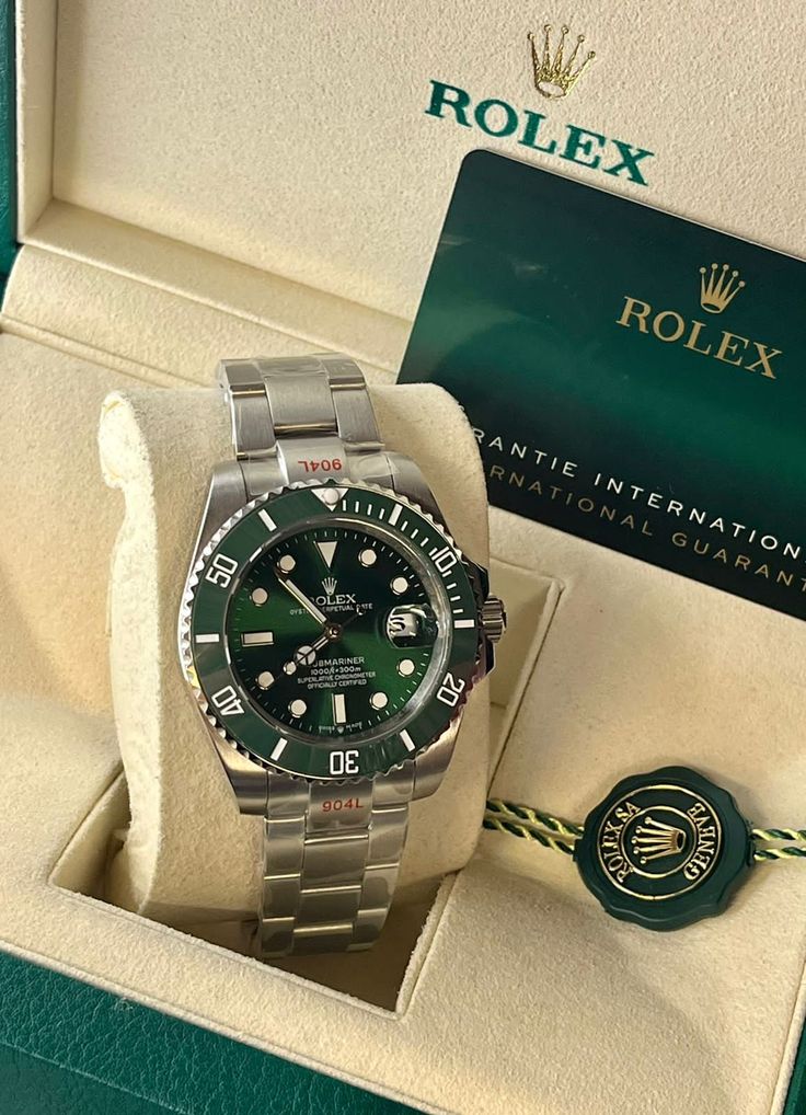 Rolex Submariner 'Hulk' (Acompanha caixa + Certificado)