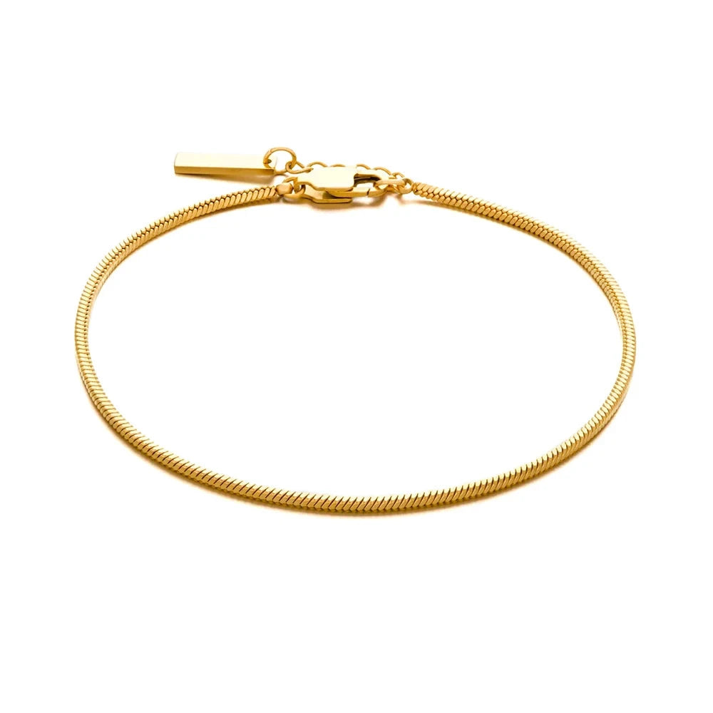 Pulseira Masculina Baron Banhada a Ouro